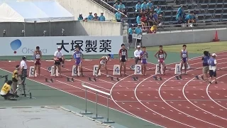2014全国高校総体 男子100m予選～決勝