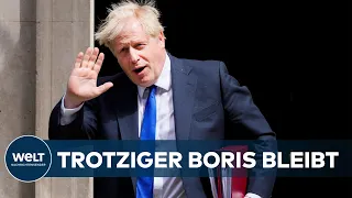 LONDON CALLING: Boris Johnson klammert sich verbissen an Macht