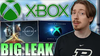 The Xbox Showcase Leaks Are OUT OF CONTROL - Starfield Release Date, New Exclusives, & MORE!