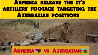 Armenian artillery targeting the Azerbaijan positions | Armenia vs Azerbaijan | war footage