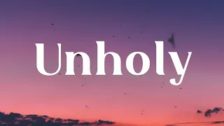 Unholy | Sam Smith ( Lyrics )