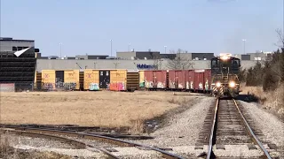 Cincinnati Eastern Railroad Shoving Their Train To Huhtamaki!  How Short Line Railroads Operate