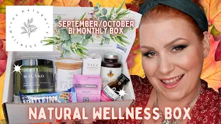 UNBOXING NATURAL WELLNESS BOX SEPTEMBER/OCTOBER 2021 BI MONTHLY SUBSCRIPTION