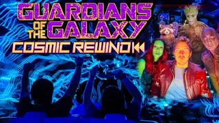 NEW Guardians of the Galaxy: Cosmic Rewind FULL [4K] On Ride POV & Pre Shows- Epcot