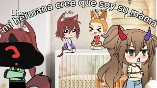 mi hermana cree que soy su mamá//parte 8//Lisa....ya no es la misma.....//gacha tití