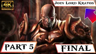 God of War 2 Remastered 4K (UHD) 60 FPS Gameplay - Part 5 - FINAL