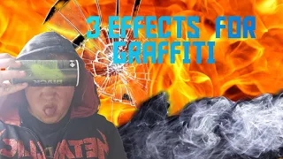 3 GRAFFITI EFFECTS YOU SHOULD TRY!