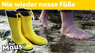 Gummistiefel-Herstellung | DieMaus | WDR