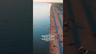 Должанская пляж на Азовском море 😻#должанская #ейск #кубань #азовскоеморе #море #пляж #красота #юг