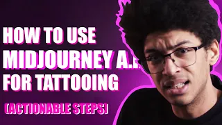 How to use MIDJOURNEY AI for TATTOOING