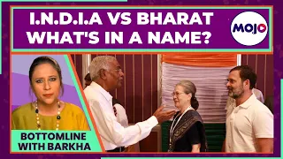 Barkha Dutt LIVE | India Vs Bharat I New India or 'INDIA' Alliance? I BJP vs Opposition Alliance War