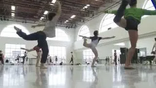 Boston Ballet Class with Larissa Ponomarenko