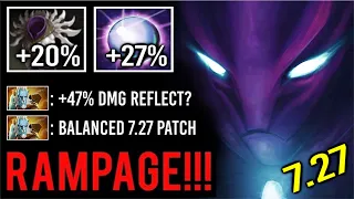 NEW 7.27 IMBA 47% PASSIVE DMG REFLECT Blade Mail Spectre RAMPAGE Can't Stop This Meta Hero Dota 2