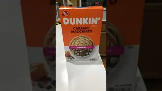 Dunkin Caramel Macchiato Cereal