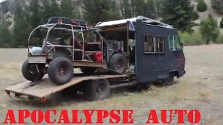 $550 camper car hauler APOCALYPSE AUTO ep.3