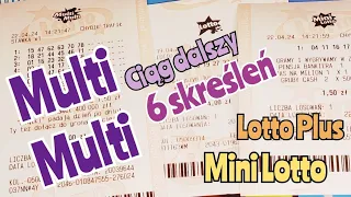 Zakłady Lotto. Multi Multi na 6 skreśleń, czyli kontynuacja cyklu. Dodatkowo Mini Lotto oraz Lotto +