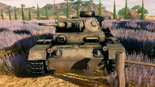 Pz. III J - Battle of Tunisia "Al Jabal Farm North" - Enlisted Gameplay