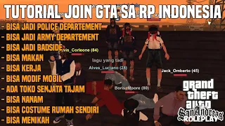 CARA BERMAIN GTA SA ROLEPLAY DI ANDROID DENGAN LENGKAP!! || GTA SA RP INDONESIA