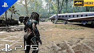 (PS5)Predator: Hunting Grounds Female Predator Gameplay | Ultra High Graphics [4K 60FPS HDR]