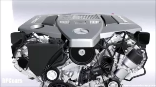 Mercedes AMG 5.5 liter V8 Biturbo and AMG 5.5L Naturally Aspirated Engine Documentary