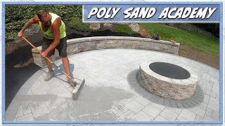 How To Polymeric Sand Concrete Paver Joints | (DIY)