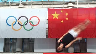 China trampoline star eyes last jump in Tokyo