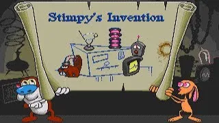 [Full GamePlay] The Ren & Stimpy Show: Stimpy's Invention (Hard Mode) [Sega MegaDrive/Genesis]