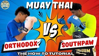 Muay Thai: Southpaw v Orthodox Training to shutdown Your Opponent!