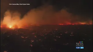 MAUI WILDFIRE l At least six people are dead as wildfires continue to burn in Maui, Hawaii.