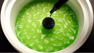 Cymatics Experiment with Ferrofluid ~ Visible Surface Currents | Magnet Tricks