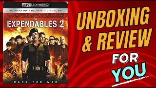 Expendables 2 4K Bluray Unboxing Review!