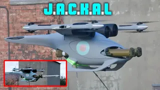 Turkish Made JACKAL Drone fired advanced multirole Missile