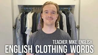 English Clothing Words