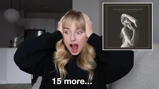 ALBUM REACTION: (PART 2) The Tortured Poets Department: The Anthology by Taylor Swift