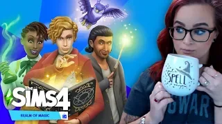 THERE'S GOING TO BE MAGIC IN THE SIMS 4 - Realm of Magic -TRAILER REACTION