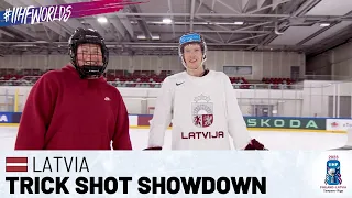 Latvia: Trick Shot Showdown | 2023 #IIHFWorlds