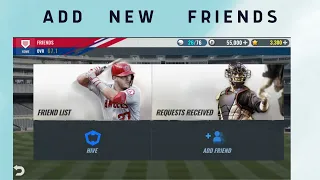 How to Add New friends in MLB 9 Innings 23