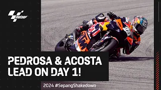 MotoGP™ bikes roar back into life 🔊 | 2024 #SepangShakedown Day 1 Highlights