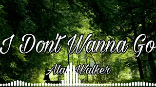 I don't wanna go || Alan Walker || 8d audio