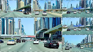 Drive in Dubai || Driving Tour || Downtown || United Arab Emirates || {4K-HDR} 15 March 2024