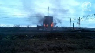 Пожар на хлебопромышленном предприятии в Щекино