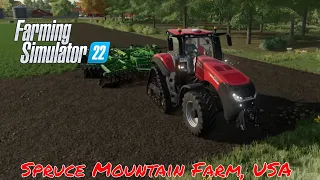 Spruce Mountain Farm USA | Turning Feilds | Episode 9 | Farming Simulator 22