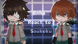 Bnha react to Dazai and Chuuya as Transfer Students (2/2) || SukiDa ||