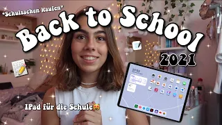 Back to School 2021📝 *Schulsachen kaufen + Haul😻* | *Organisation vom IPad💗 | Lisa Sophie