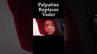 Palpatine Replaces Vader #shorts #darthvader #starwars