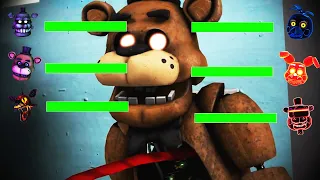 [SFM FNaF] Top 5 Help Wanted VS Fight Animations With Healthbars