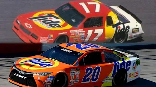 NASCAR Tide Paint Scheme Evolution