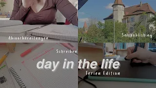 Tag im Leben einer Autorin ✏️ Ferien Edition ⛱️ Schreibvlog