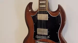 Gibson SG Standard with Tyson Tone Preacher PAF Humbuckers Demo