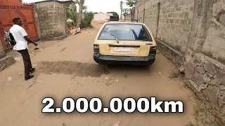 This Mazda 323 has been driving for 2 million kilometers